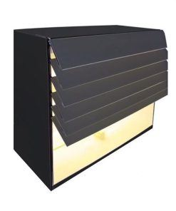 مکانیزم هوایی کلایمر اسمارت برقی عرض 90 ارتفاع 78 و عمق 35.5 رنگ مشکی به همراه شلف نوری فانتونی