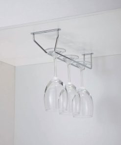 رک تک ریلی جای گیلاس زیر کابینت هوایی رنگ برنز فانتونی
