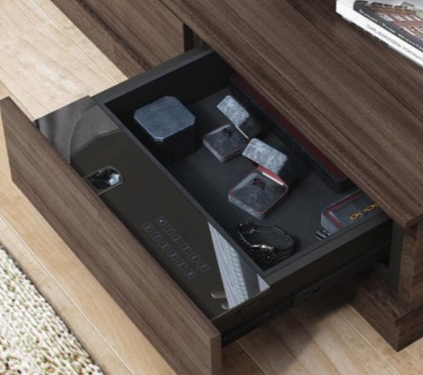 گاوصندوق کشویی داخل کمد و میز با اثر انگشت عرض 58 سانتیمتر فانتونی