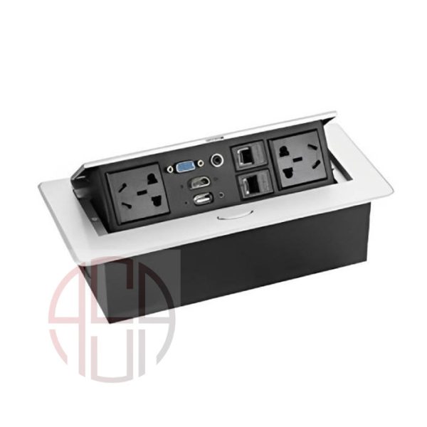 پریز برق پاپ‌آپ با دکمه تاچ مکانیکی فانتونی N336-N337