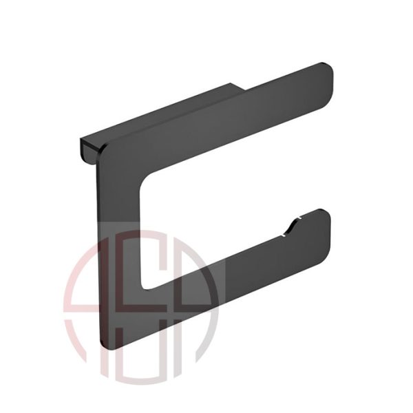 هولدر دستمال توالت پیچی مدل B فانتونی رنگ مشکی مات کد S012