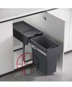 سطل چند منظوره توکار متصل به کف تک سطلی 300 mm فانتونی کد Q430