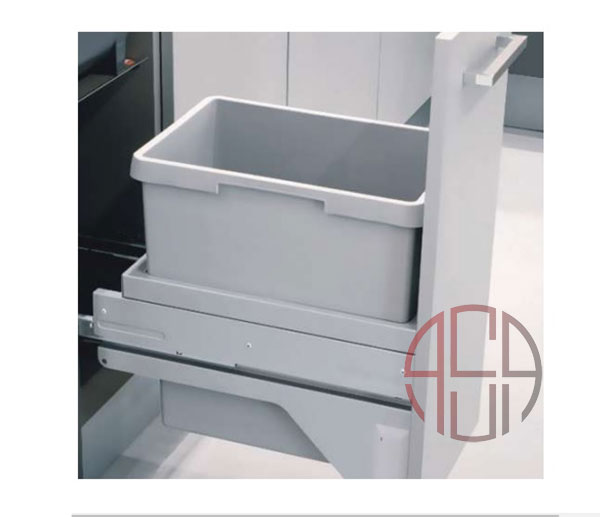 سطل چند منظوره توکار متصل به کف هایلو (Hailo) مدل یوروکارگواس عرض 300mm فانتونی کد Q230