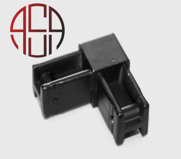 کرنر جوینت دو سر مدل شلفینگ سیستم رنگ مشکی مات فانتومی کد i232