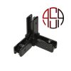 کرنر جوینت سه سر مدل شلفینگ سیستم رنگ مشکی مات فانتومی کد i233