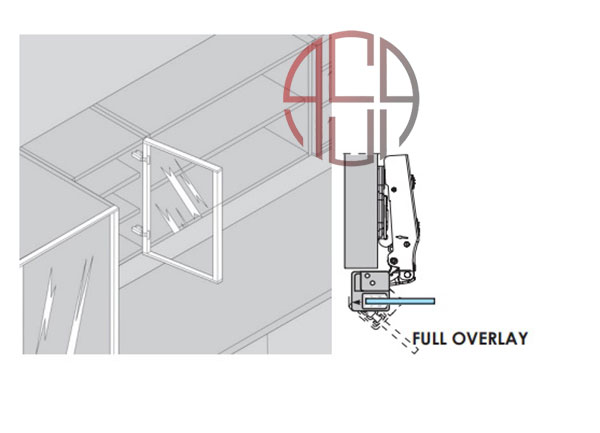 لولا آرامبند پریمیوم تیتانیومی پروفیل آلومینیومی 95 درجه روکار کلیپسی با پایه خطی 3D فانتونی کد A412