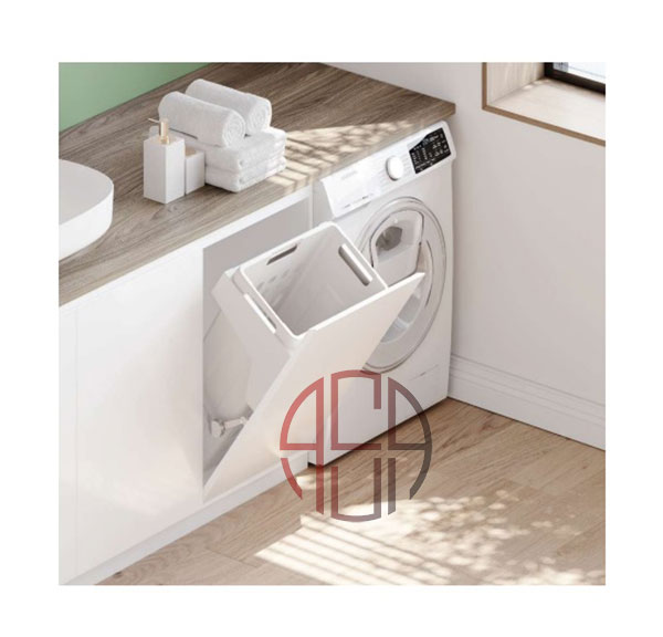 سطل توکار رخت چرک لاندری 450 mm فانتونی کد Q045