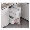 سطل ریلی جای برنج و حبوبات توکار عرض 300 mm فانتونی کد Q930