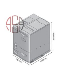 سطل ریلی جای برنج و حبوبات توکار عرض 450 mm فانتونی کد Q945