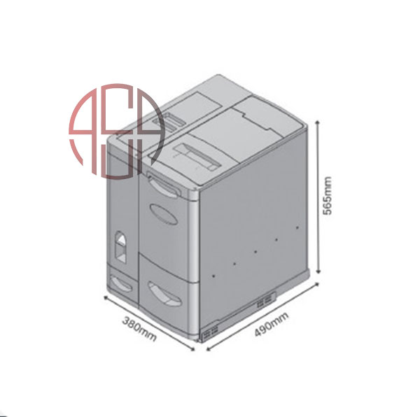سطل ریلی جای برنج و حبوبات توکار عرض 450 mm فانتونی کد Q945