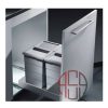 سطل چند منظوره توکار ریل از کف هایلو (Hailo) مدل باتم مانت عرض 400mm فانتونی کد Q240