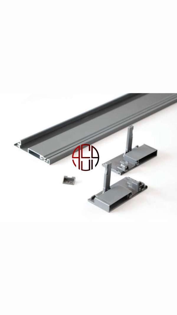 لوازم اینر ریل اسلیم با فرانت آلومینیوم و ارتفاعB491 106mm