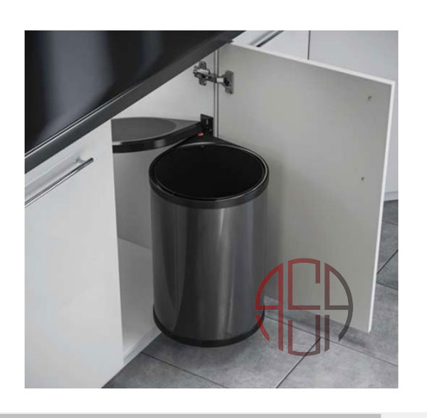 سطل چند منظوره توکار لولایی هایلو (Hailo) مدل بیگ باکس عرض 400mm فانتونی کد Q440