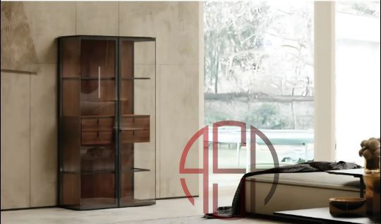 بوفه دکوراتیو شیشه ایی مدل Lyra فانتونی P210