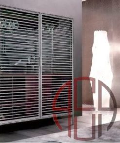 بوفه دکوراتیو با درب کرکره ای مدل Zenix فانتونی P211