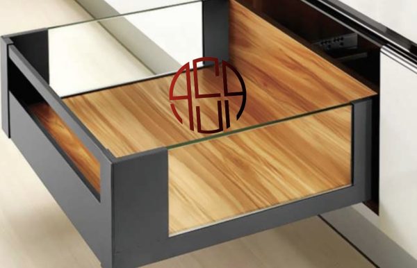 ریل اسلیم شیشه اینر 40Kg با فرانت آلومینیوم ارتفاع 193mm فولB516-B517-B518-B519-B520