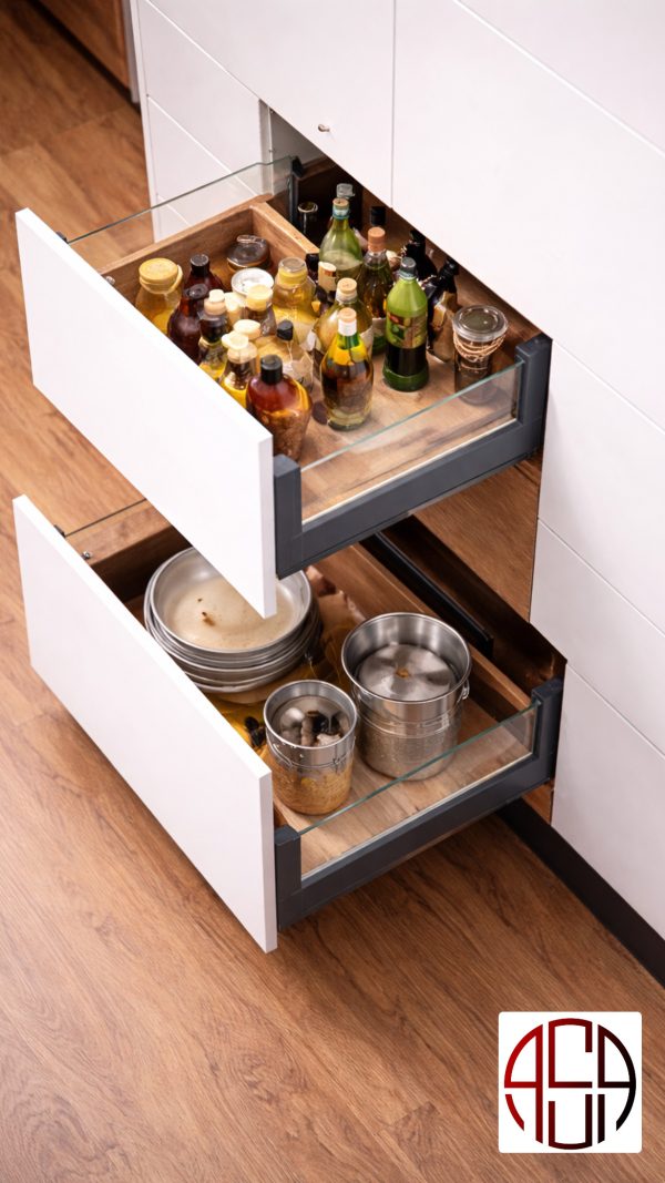 ریل اسلیم شیشه 40Kg ارتفاع 106mm فول