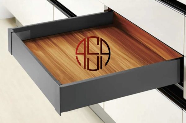 ریل اسلیم اینر 40kg با فرانت آلومینیوم ارتفاع106mmفولB411-B412-B413-B414-B415