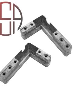کرنر جوینت پروفیل درب کمد و کابینت مدل ایتالین استایل کد i214(ست 4تایی)