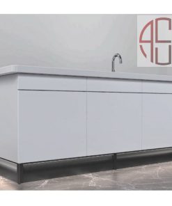 کنج پاخور آلومینیومی مورب خطی کد L621 فانتونی ارتفاع 100mm