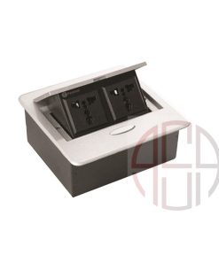 پریز برق پاپ‌آپ با دکمه تاچ مکانیکی 2سوکت برق یونیورسال فانتونی N334-N335
