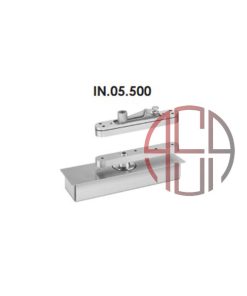 لولا محوری استیل (500 کیلو) رنگ نقره ای JNF کد A922