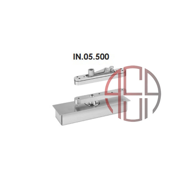 لولا محوری استیل (500 کیلو) رنگ نقره ای JNF کد A922