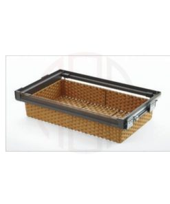 سبد حصیری ریلی با فرانت شیشه WS4141G – یونی هوپر