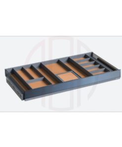 جای زیورآلات چرمی ریلی با بدنه LED WS4158.TBU – یونی هوپر