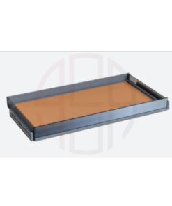 طبقه چرمی ریلی داخل کمد لباس با بدنه LED WS4159.TBU – یونی هوپر