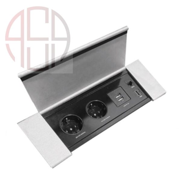 پریز برق با درب فلپ مدل آمریکن پلاس فانتونی N411 تا N413