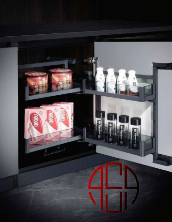 سوپر تاندم لولایی زیر صفحه کریستال با آرامبند فانتونی کد  F163 - F164