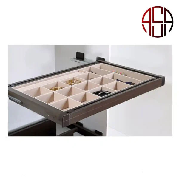 سینی مشبک جای زیور آلات ریلی ایتالین فانتونی رنگ موکا