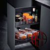 سوپر جا بطری زیر صفحه کریستال دو طبقه متصل به آرامبند فانتونی کد F115 - F120 - F125 - F130