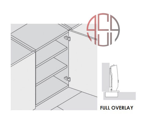 لولا آرامبند پریمیوم تیتانیومی 95 درجه روکار کلیپسی با پایه خطی 3D فانتونی کد A113