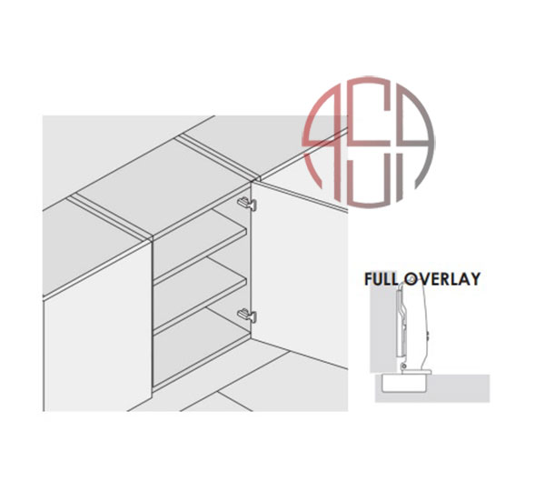 لولا آرامبندپروفشنال تیتانیومی تین-در (نازک) 105 درجه روکار کلیپسی با پایه صلیبی 3D فانتونی کد A065