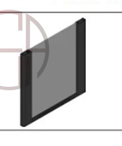 گسکت نگه دارنده شیشه جهت پروفیل شلف فانتونی مدل ترکیش استایل کد i369