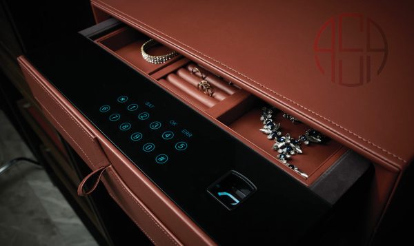 کشو ایمنی چرمی فانتونی مدل فرنچ استایل