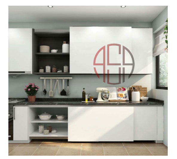 مکانیزم هوایی درب ریلی (K055) این لاین1800-2400 mm دو درب دستی  فانتونی کد C740