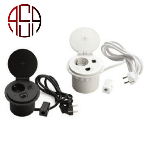 پریز توکار گرد مدل اسمارت 10032 – ملونی