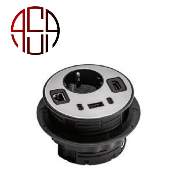 پریز توکار گرد 10096 – ملونی