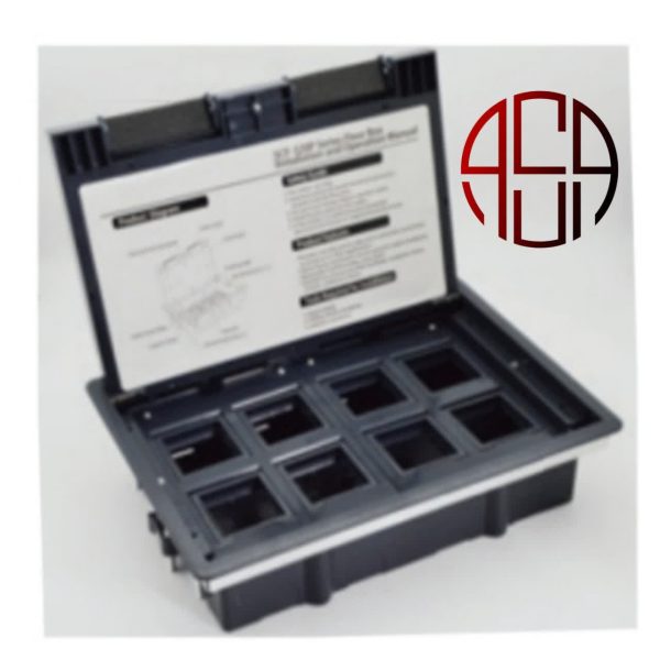 پریز برق کف خواب با ظرفیت 8 ماژول ملونی 10160-8