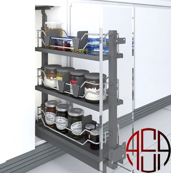 کف ریل جونیور سه طبقه یونیت (25-20-15) پلاتین پرو کد 8100