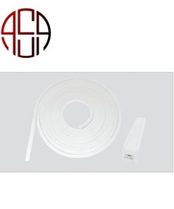 نوار دفنی ژلاتینی به همراه LED  سایز 8mm طول 10m رنگ سفید کد 12085