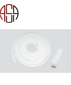 نوار دفنی ژلاتینی به همراه LED  سایز 10mm طول 10m رنگ سفید کد 12095