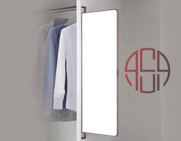 آینه چرخان بدون فریم فانتونی عرض 300mm - کد J701