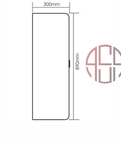 Alternative view of آینه چرخان بدون فریم فانتونی عرض 300mm - کد J701