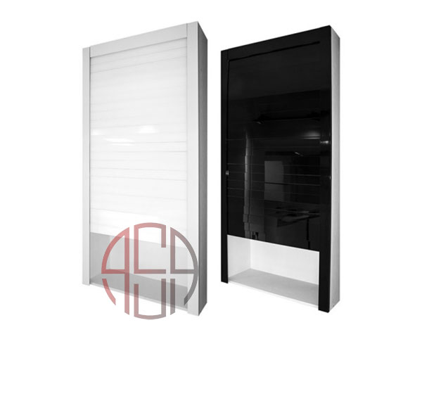 مکانیزم هوایی برقی درب کرکره ای (رولر شاتر) عرض 750 mm فانتونی کد C801-C811