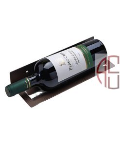 هولدر اسلیم دیواری جای بطری افقی رنگ موکا فانتونی کد G078