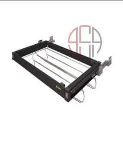 کشویی جا کفشی مفتولی 1 طبقه پلاتین کد 9261-9262